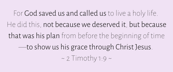 2 Timothy 1:9